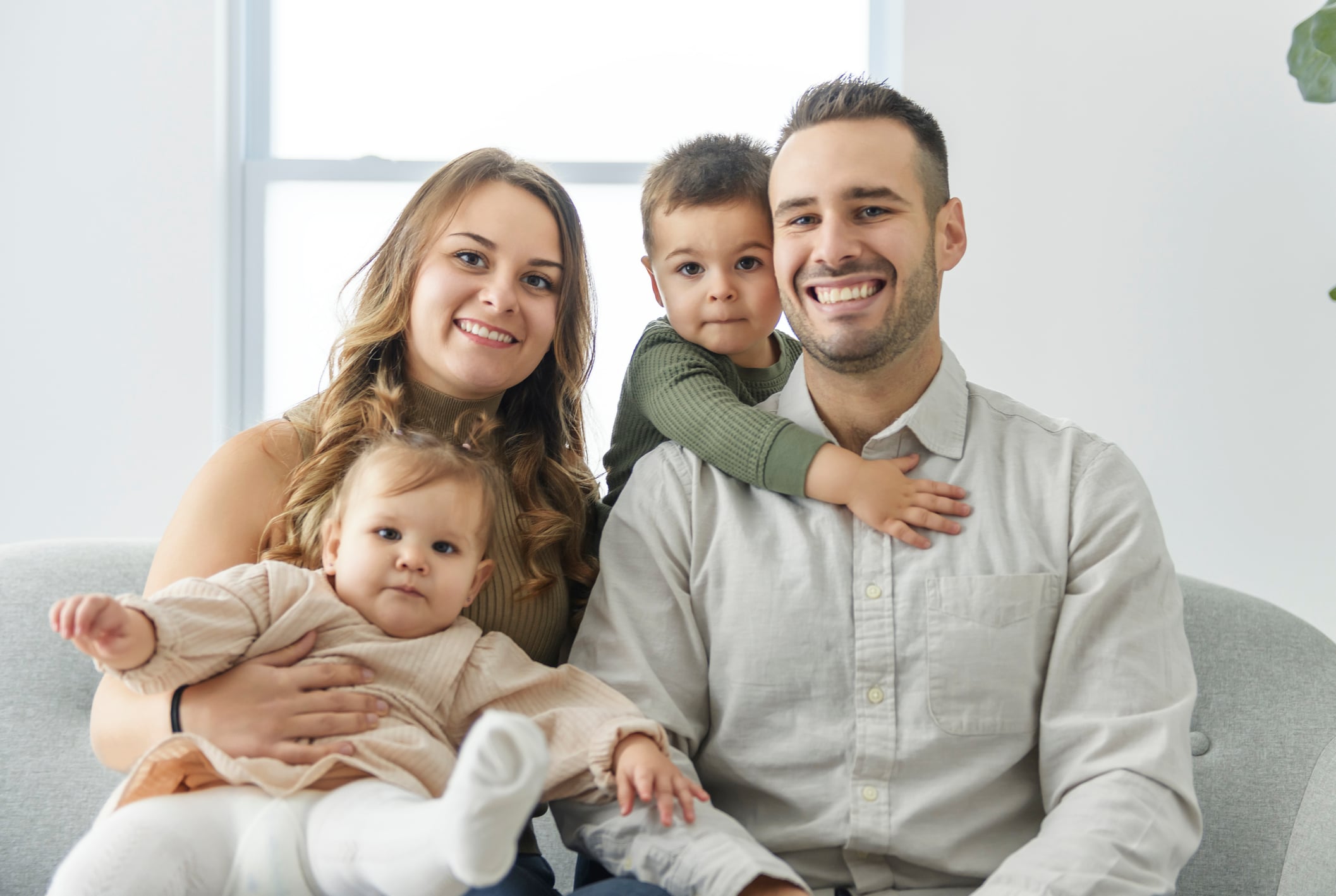 Family considering insurance for their children